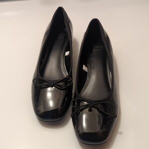 Womens A New Day Shoes, Size 7.5 Black, 1 Inch Heel